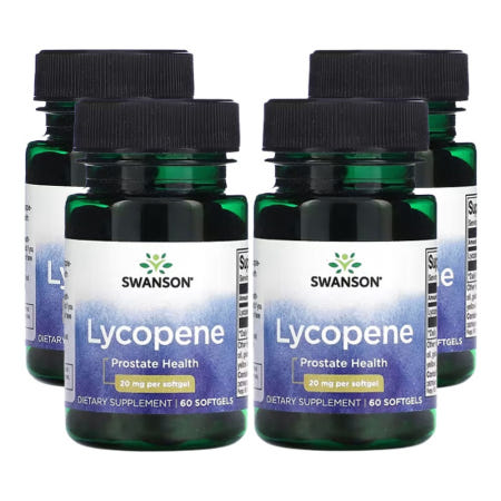 [해외]스완슨 라이코펜 20mg 60정 X 4통 리코펜