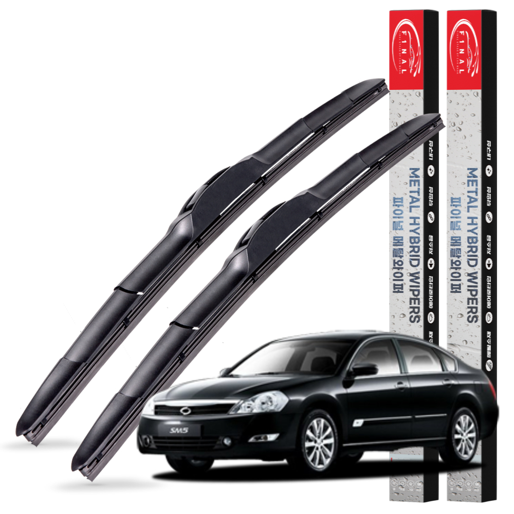 1+1 르노 SM5 전차종 메탈 하이브리드 와이퍼 윈도우브러쉬 3S 600+400mm - 상세 이미지 4