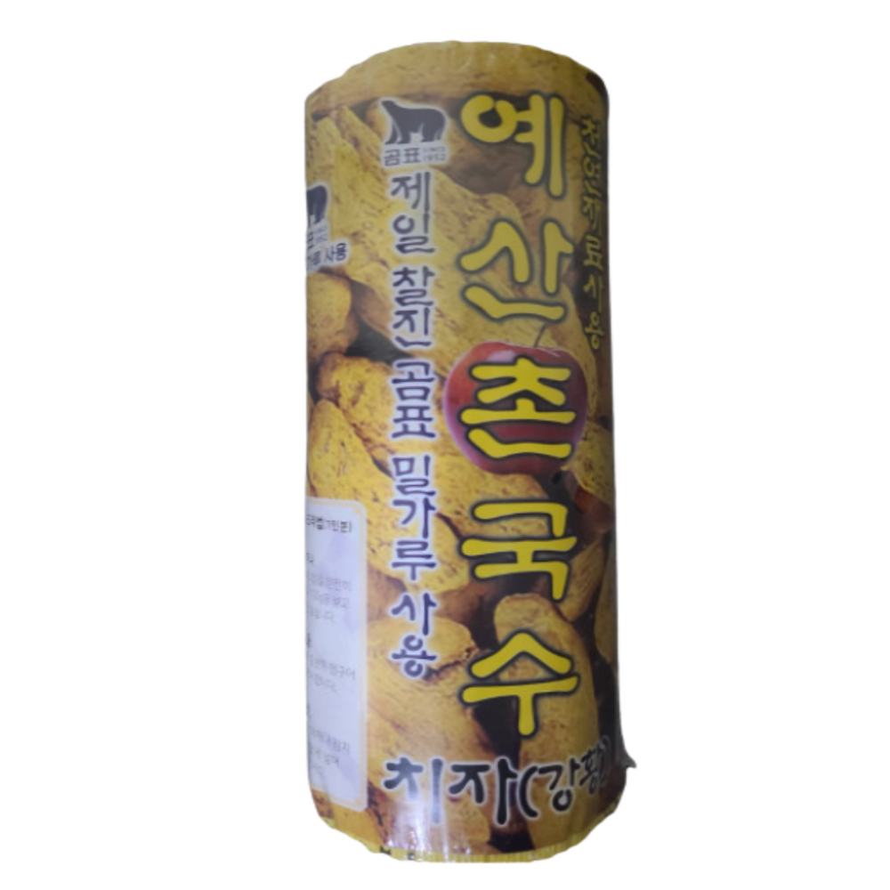예산국수 촌국수 콩국수면 콩국수 치자 맛국수 1.100g 운산식품 쫄깃 구포 - 메인 이미지