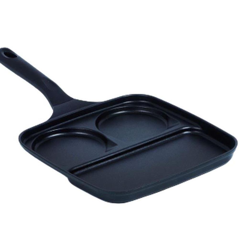 국산 사각팬 콤비팬 3구 칸나눔 멀티조리 넌스틱코팅 27cm