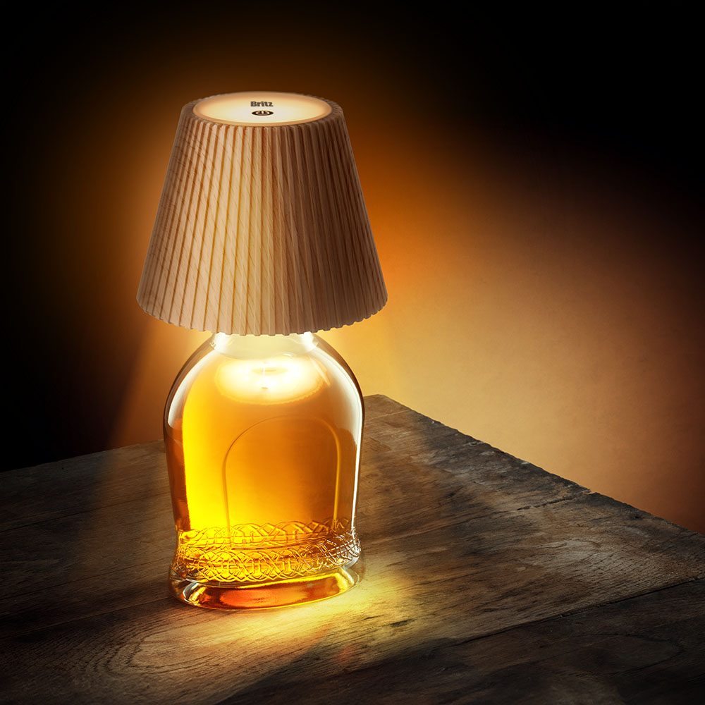 브리츠 BZ-WUL1 LED 충전식 와인 보틀 램프 무드등 위스키 맥주 하이볼 무드등 - 상세 이미지 2