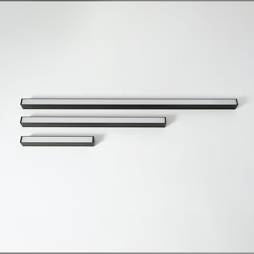 LED 라인조명 시스템 헤이로 블랙 20W 삼색변환 플리커프리 매장 사무실 주방 천장조명