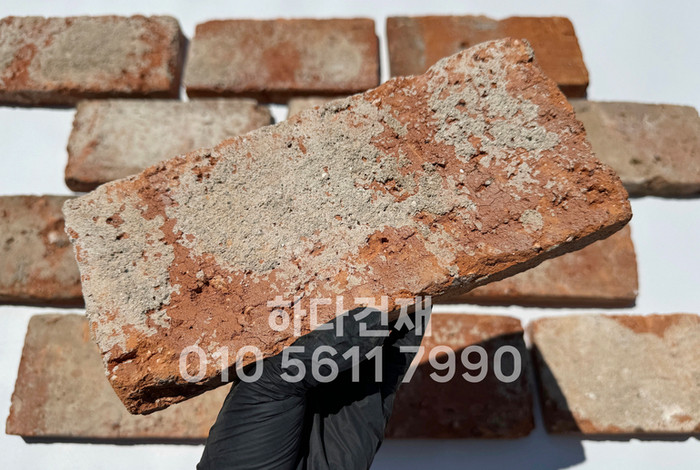 고벽돌 킹타일 240x110x20T 적고벽돌타일(홍고) / 하다건재