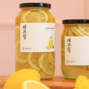 레몬청 수제청 과일청 차 답례품 카페납품 어버이날 스승의날 선물세트 50... 맛있게 먹은 솔직 후기 - 상품 이미지 2