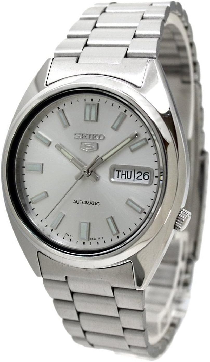 세이코 SEIKO 5 오토매틱 남성 메탈 손목 시계 SNXS73K1 실버 - 메인 이미지