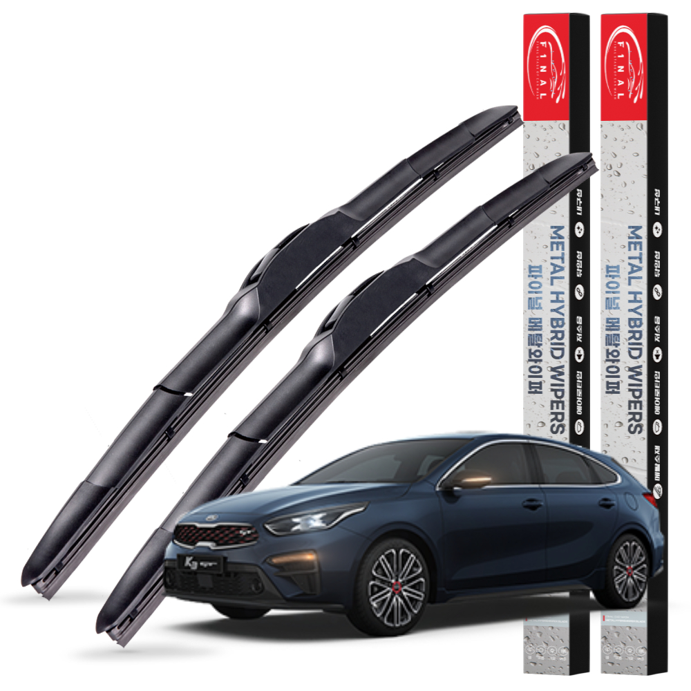 1+1 기아 K3 전차종 메탈 하이브리드 와이퍼 윈도우브러쉬 3S 650+400mm - 상세 이미지 3