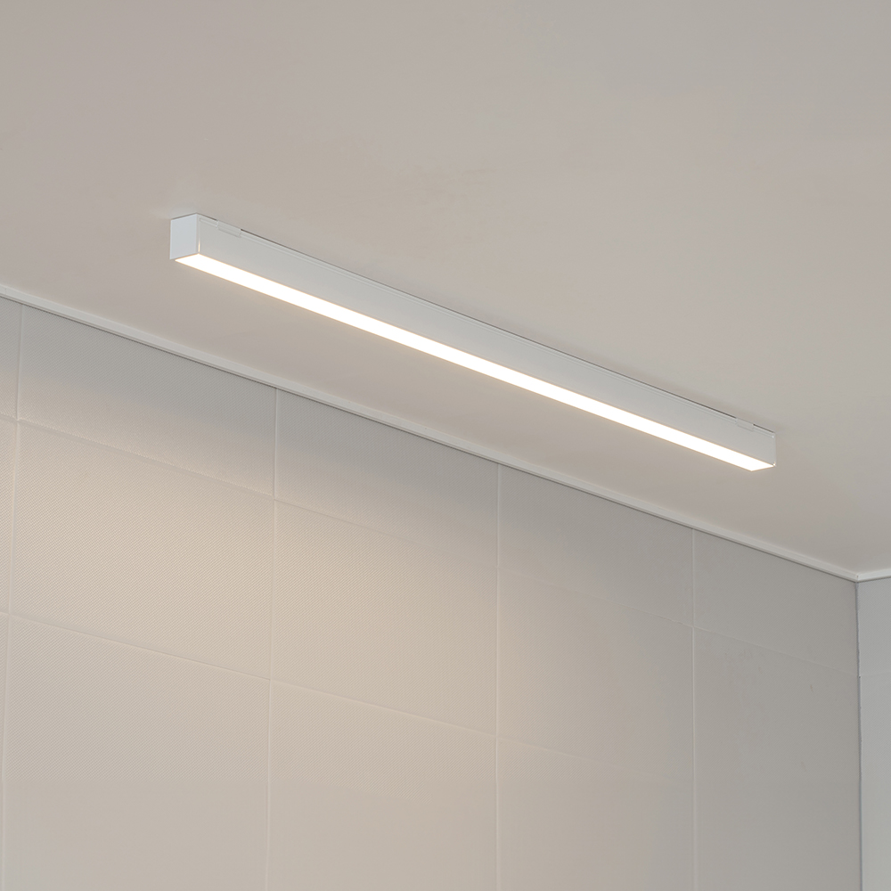 LED 라인조명 시스템 헤이로 블랙 20W 삼색변환 플리커프리 매장 사무실 주방 천장조명