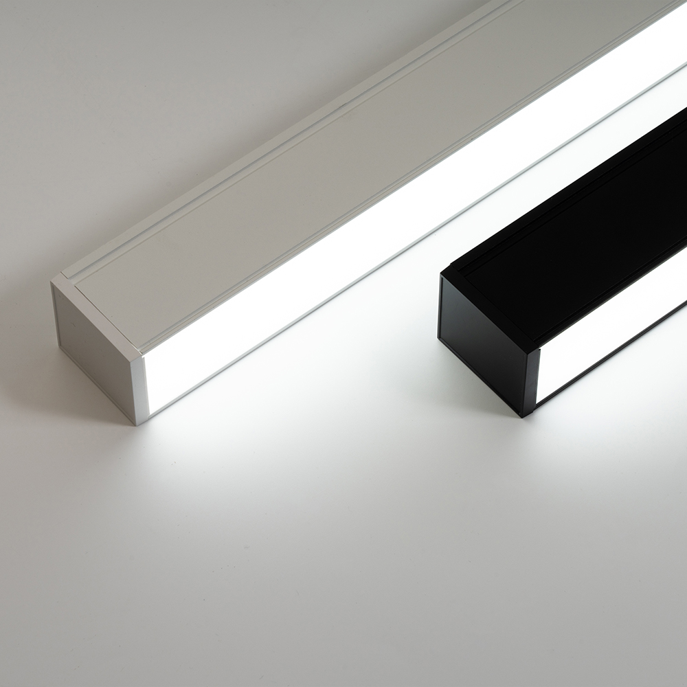 LED 라인조명 시스템 헤이로 블랙 20W 삼색변환 플리커프리 매장 사무실 주방 천장조명