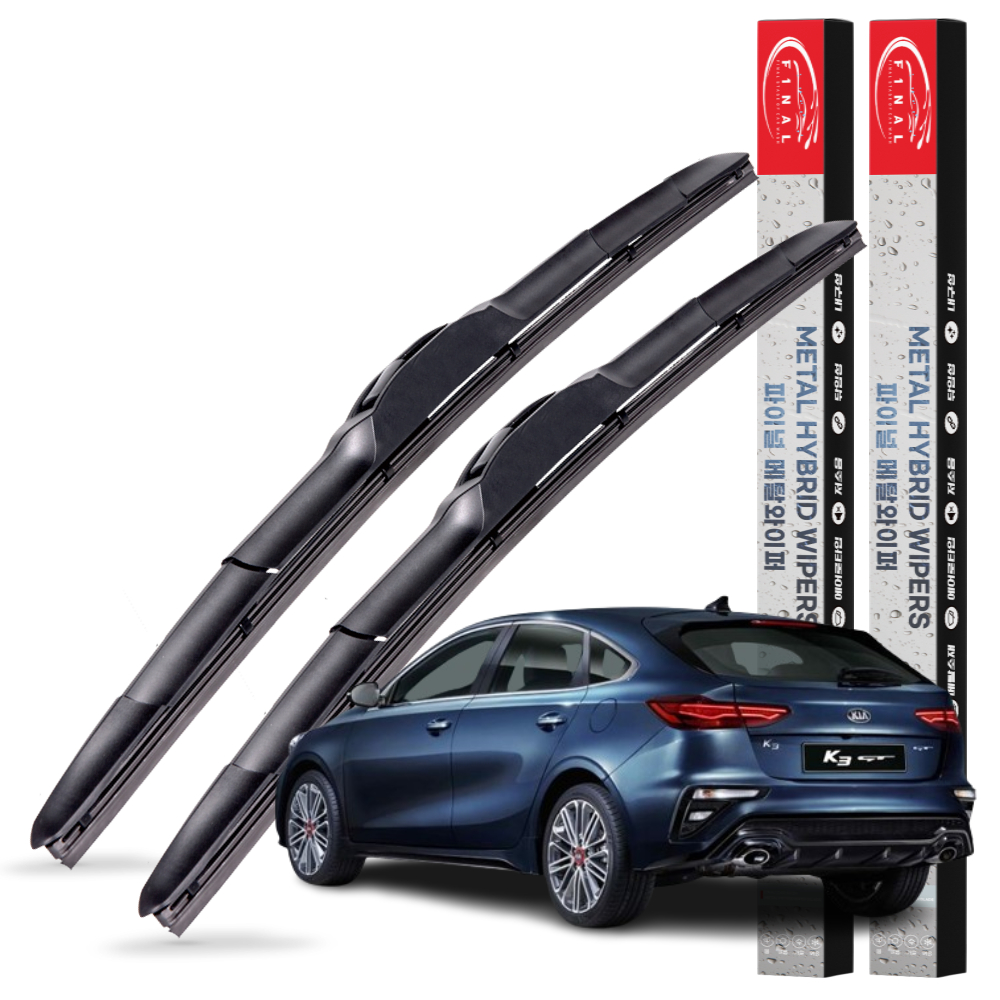 1+1 기아 K3 전차종 메탈 하이브리드 와이퍼 윈도우브러쉬 3S 650+400mm - 상세 이미지 2