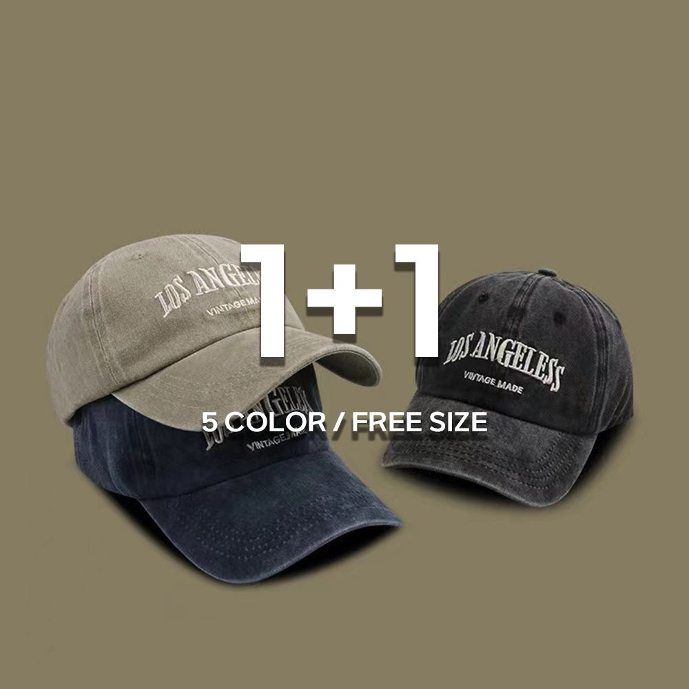 1+1 남자볼캡 대두모자 - 상세 이미지 3