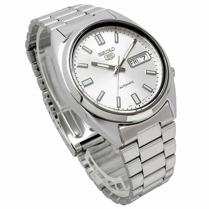 세이코 SEIKO 5 오토매틱 남성 메탈 손목 시계 SNXS73K1 실버 - 상세 이미지 2