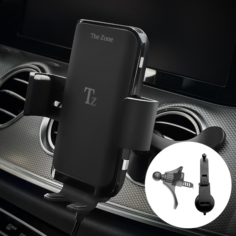 더존 차량용 휴대폰 무선충전 거치대 TZ-C100
