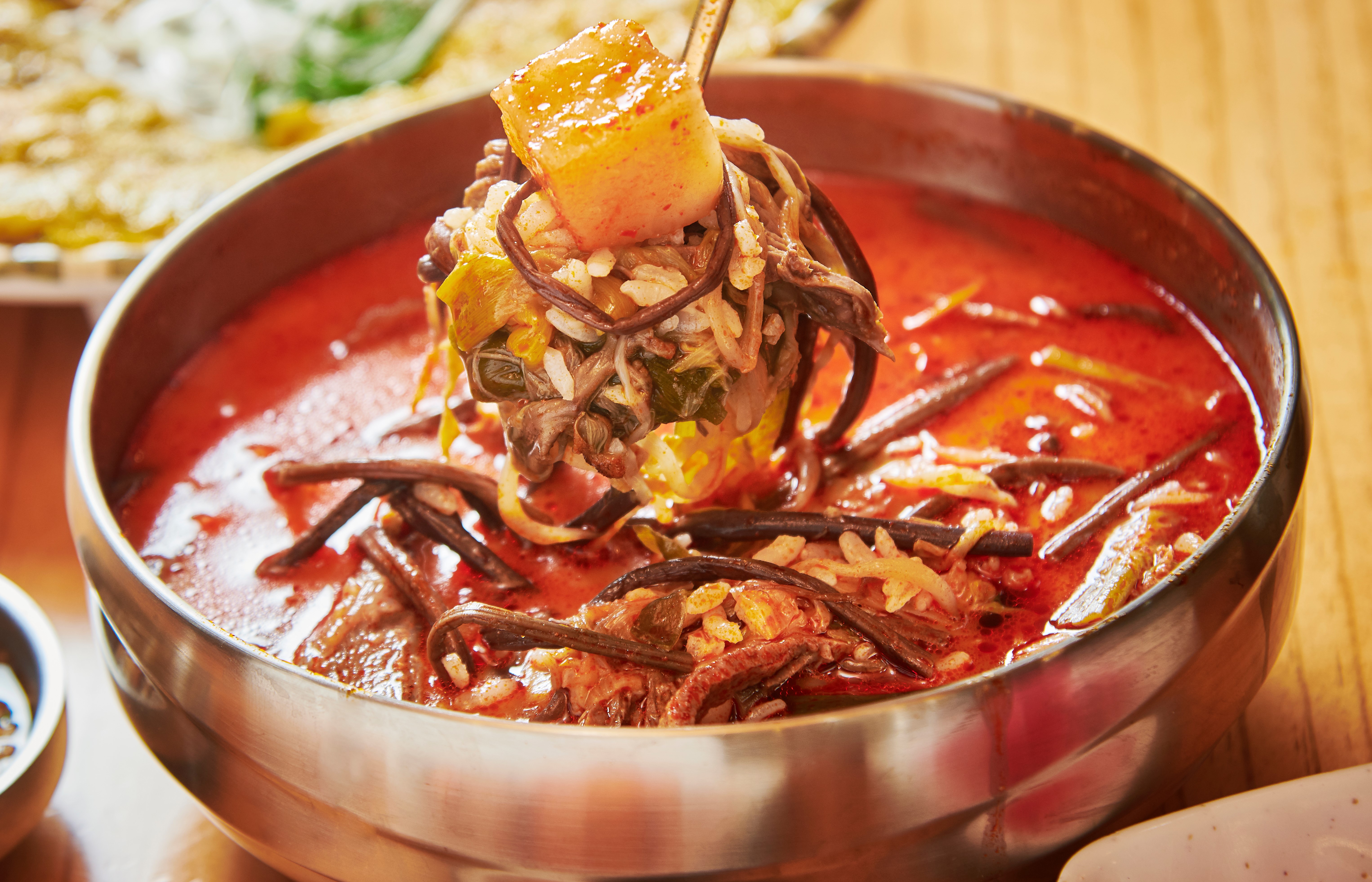 팔당 동동국수 사골 청양 대파 육개장 500g