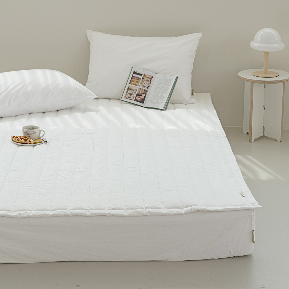 미드나잇 순면 40수 고밀도 고정밴딩 침대패드 SS