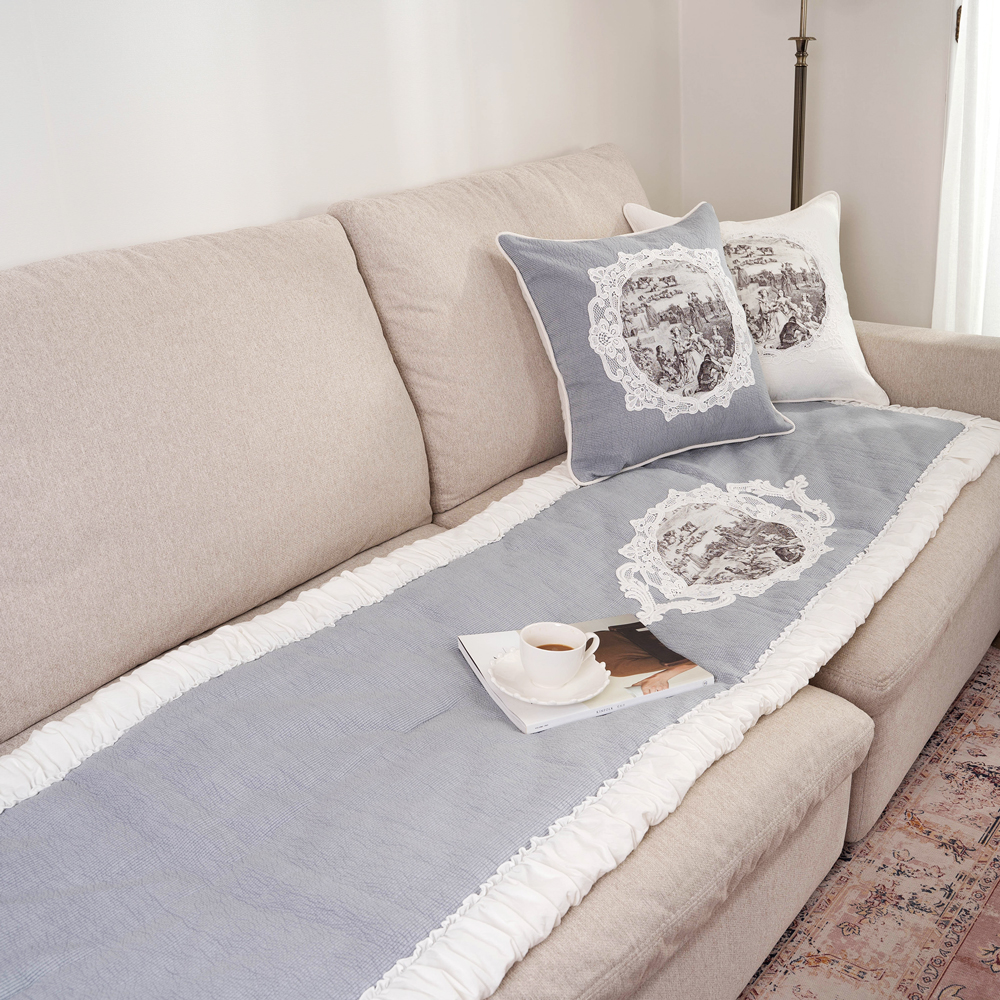 마벨로제 루시앙 인견 쇼파패드 3인 미끄럼방지 소파매트