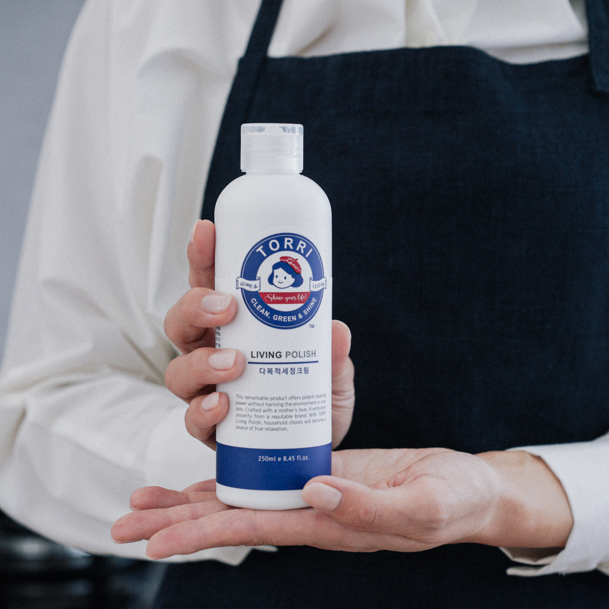 토리 리빙폴리쉬 욕실 주방 가구 다목적 세정제 찌든때 손때 제거제 물때 클리너 제품 이미지