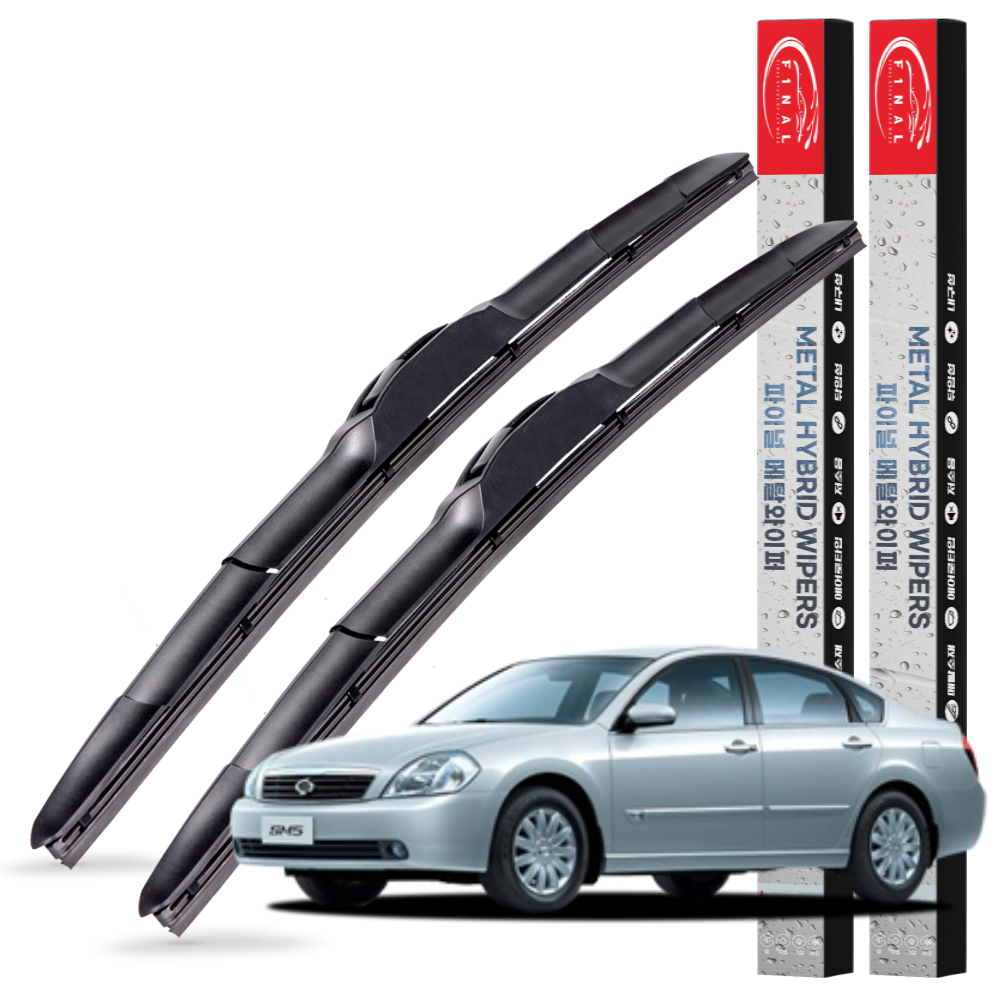 1+1 르노 SM5 전차종 메탈 하이브리드 와이퍼 윈도우브러쉬 3S 600+400mm - 상세 이미지 5
