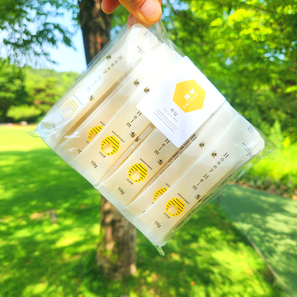 허니하임 꿀스틱 사양 토종 벌꿀 30입