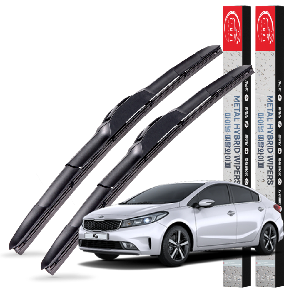 1+1 기아 K3 전차종 메탈 하이브리드 와이퍼 윈도우브러쉬 3S 650+400mm - 상세 이미지 5