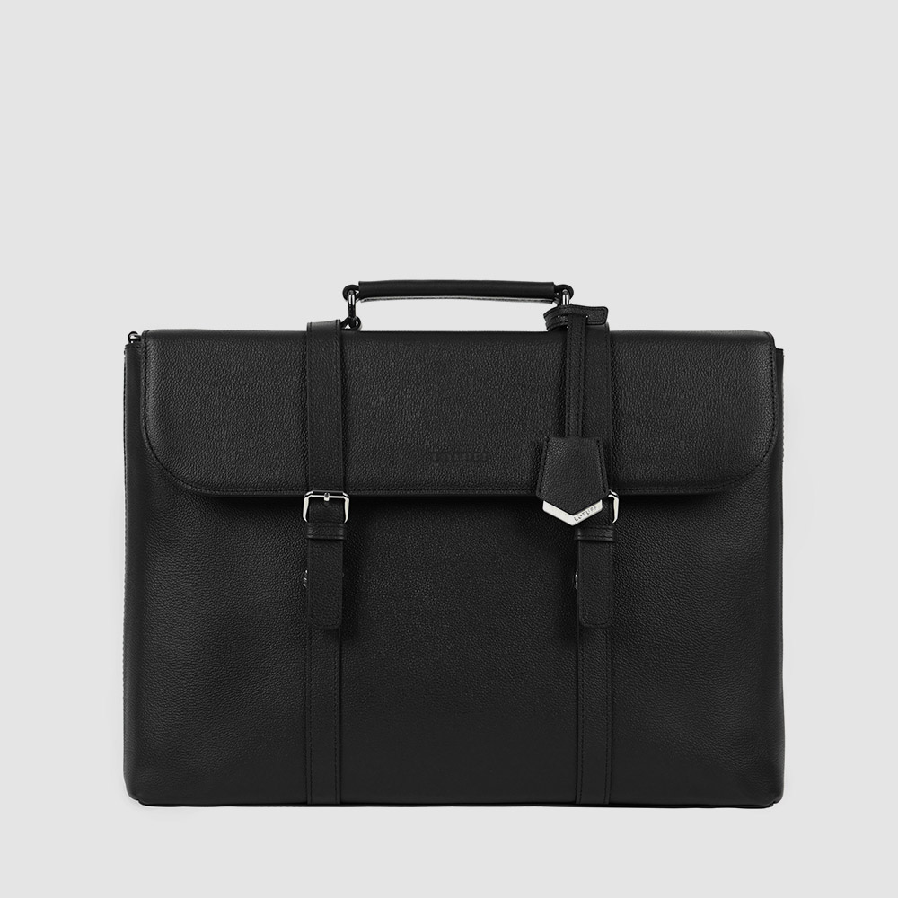 남자 브리프케이스 로터프 LO-0916 BK 블랙 / 가죽 서류가방 직장인 회사원