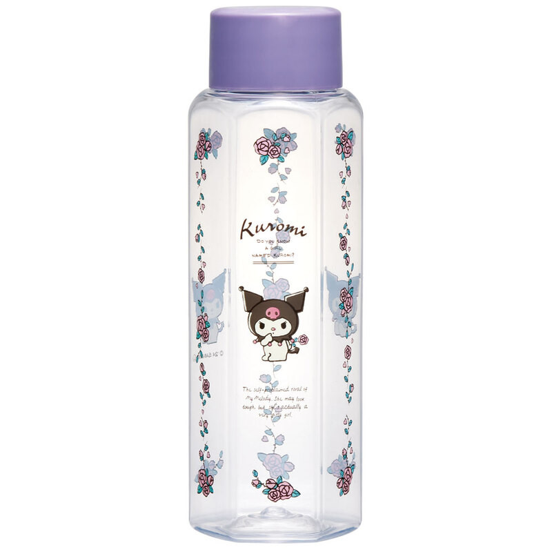 [발주상품 2~4 영업일 후 발송예정] 스케이터 산리오 쿠로미 캐릭터 육각 블로 보틀 350ml PDH4 - 주방·식기 - 하카타몰