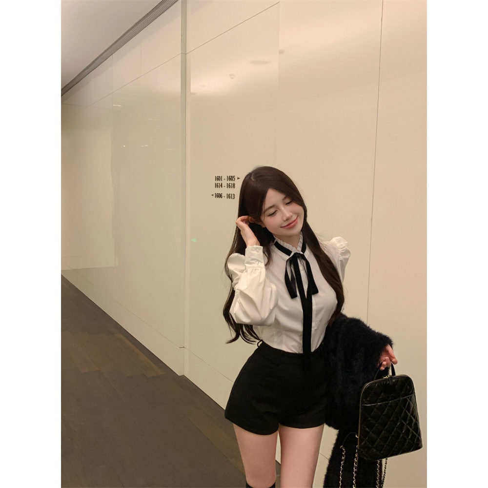 함부로 대해줘 10화 이유영 타이 블라우스 소개팅 럭셔리 의상 옷 패션 - 상세 이미지 4