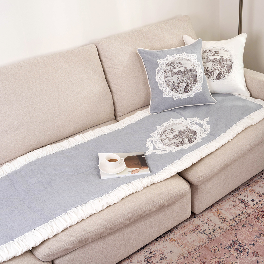 마벨로제 루시앙 인견 쇼파패드 3인 미끄럼방지 소파매트