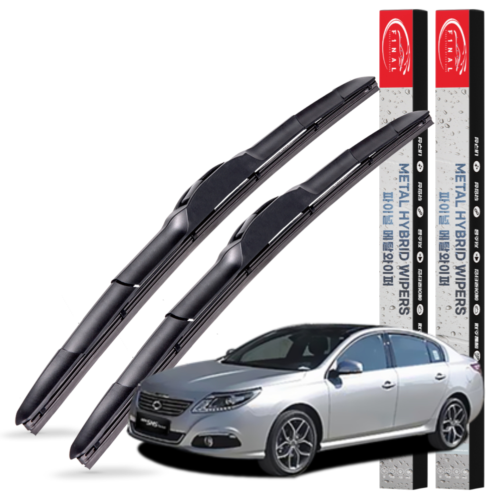 1+1 르노 SM5 전차종 메탈 하이브리드 와이퍼 윈도우브러쉬 3S 600+400mm - 상세 이미지 2