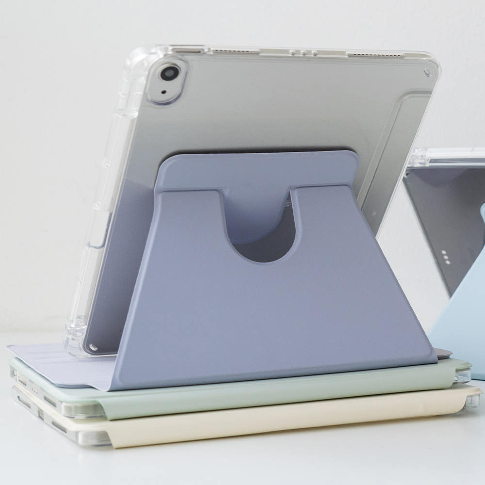 아이패드 360도 회전 투명 케이스