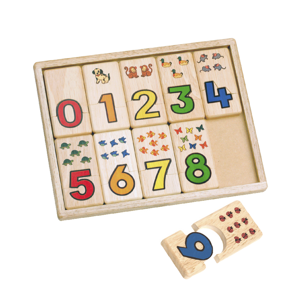 숫자퍼즐 몬테소리교구 베이비 아기 유아 원목 교구 소근육발달 장난감