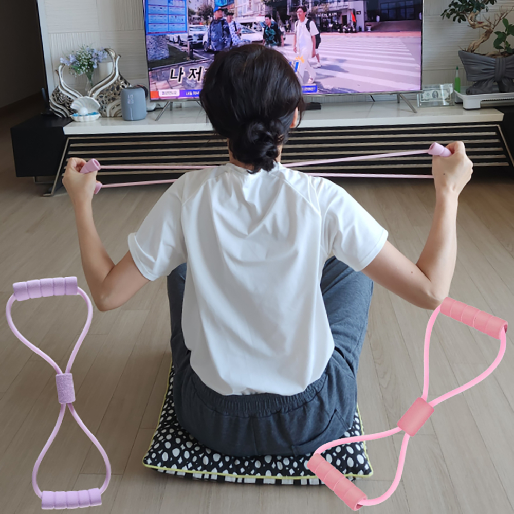 실내운동 근력밴드 홈트재활 헬스밴드 어깨 등 스트레칭밴드 홈트레이닝 - 상세 이미지 2