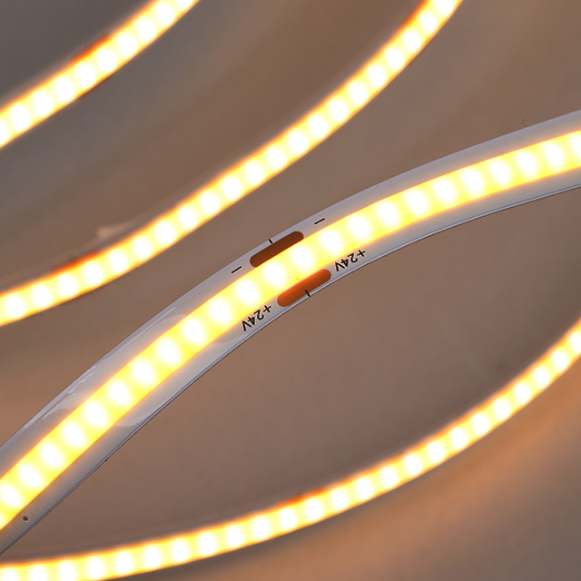 더쎈 LED 플렉시블 베디 COB 슬림 라인바 24V 10M 3color 면발광 간접등 경관조명 줄네온 이미지 6