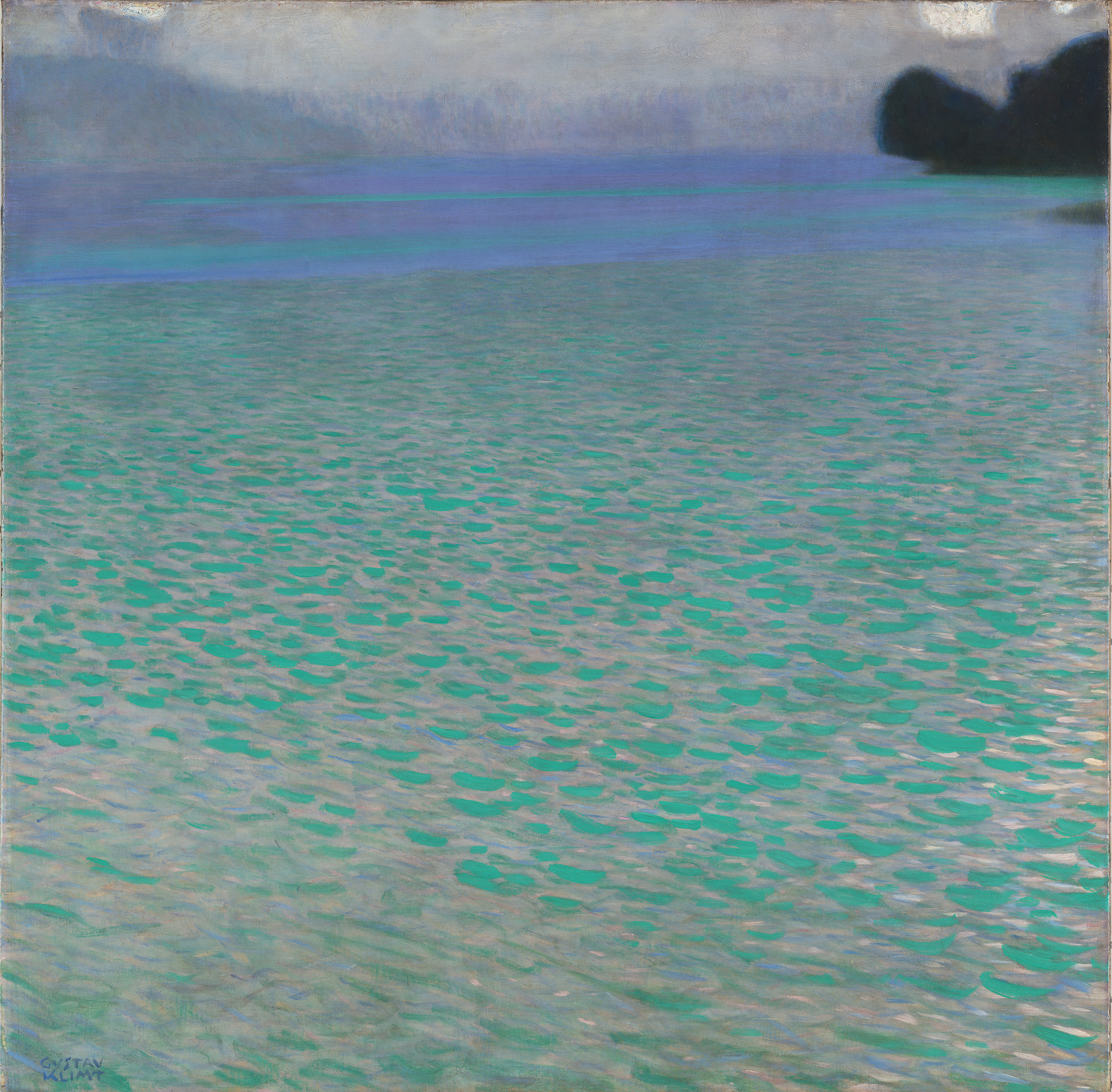 On Lake Attersee 아트포스터 감성선물 클림트 - 메인 이미지