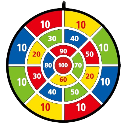 티처스 원형판 찍찍이 어린이 다트볼(dart ball) 야외놀이 야유회 공던지기 보드게임