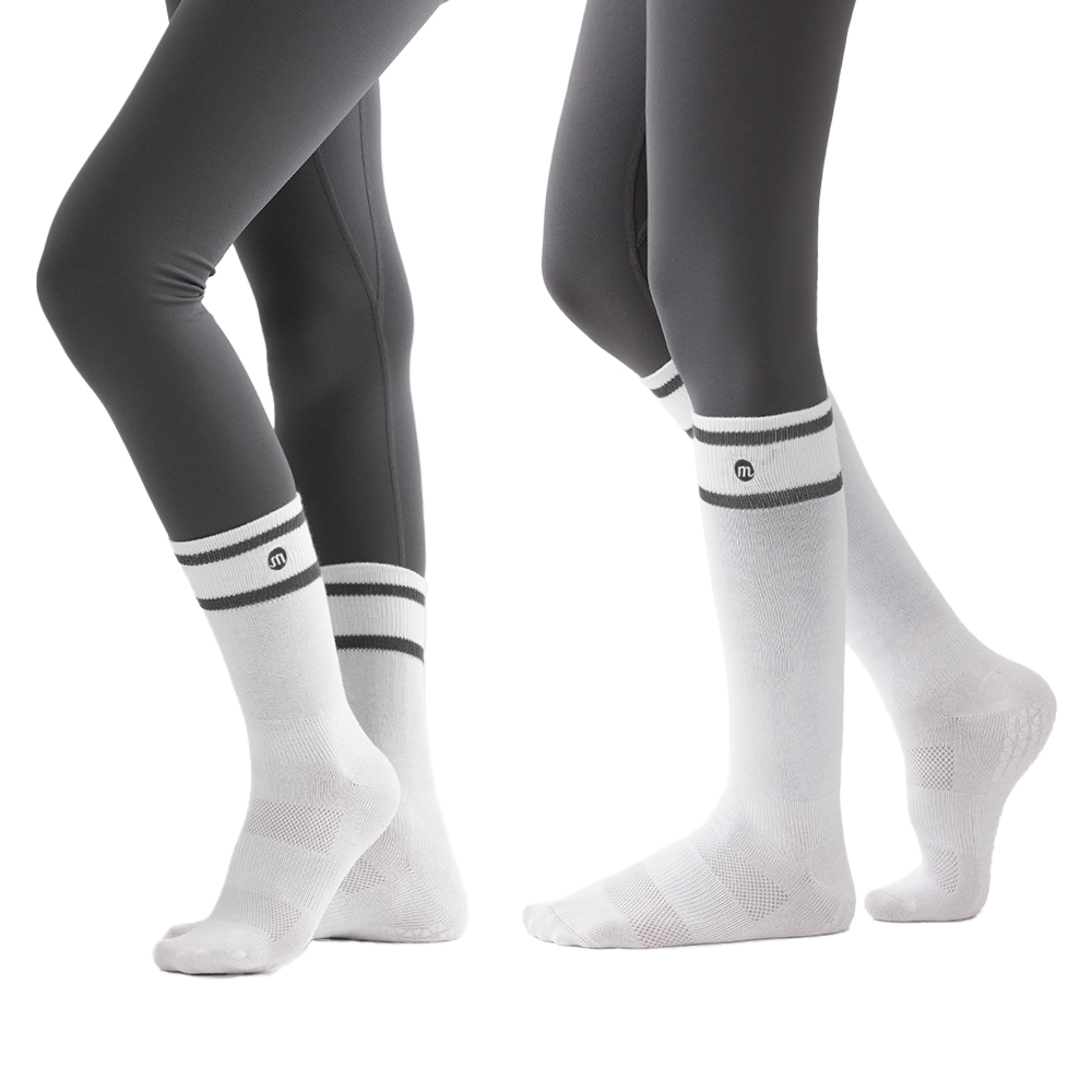 멜킨 필라테스 양말 요가 롱삭스 논슬립 토삭스 발가락 미끄럼방지 헬스 프리미엄 운동양말 상세 이미지 8