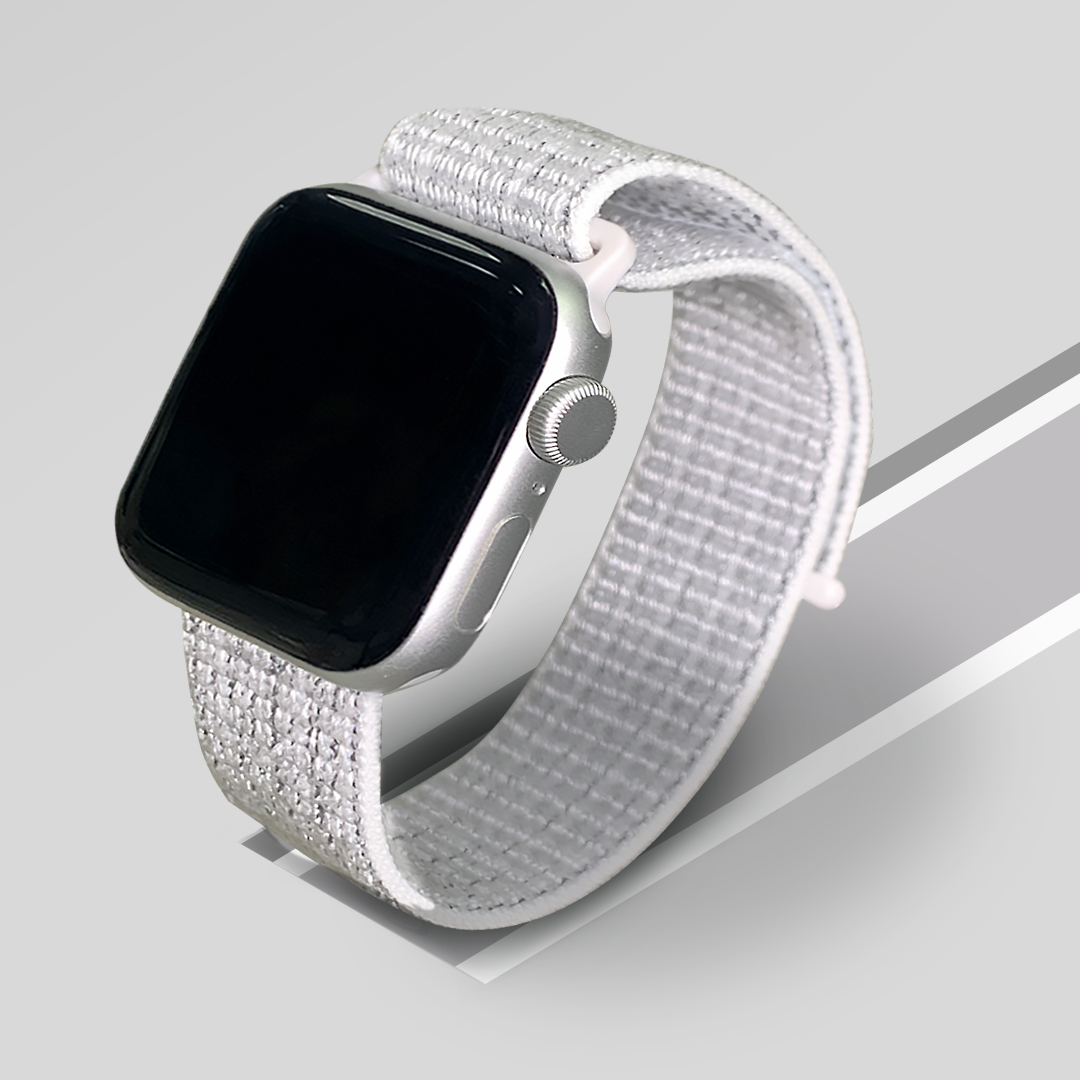 TXLX 애플워치 스포츠 스트랩 9 8 7 울트라 SE 2 호환 스포츠루프 벨크로 밴드 패브릭 이미지 6