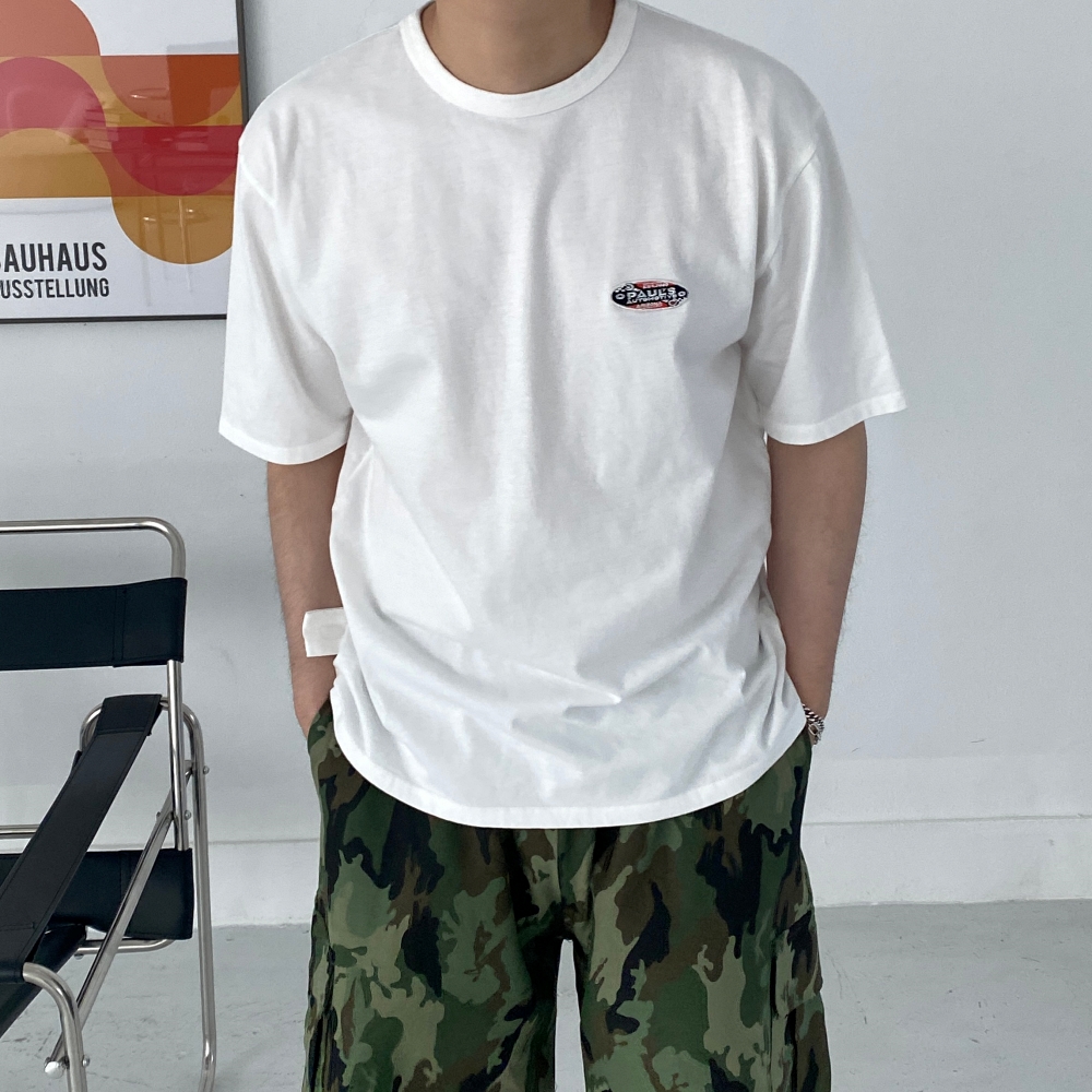 피그먼트반팔티 세미오버핏반팔 두꺼운면티 이미지 7