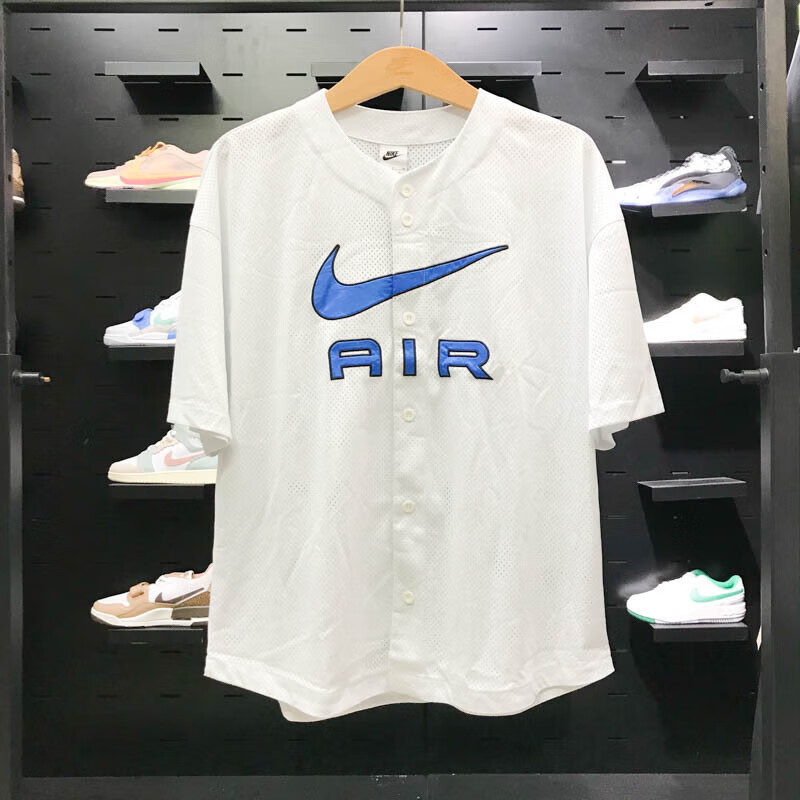 나이키 에어 베이스볼 메쉬 반팔 져지 티셔츠 FN2149-121