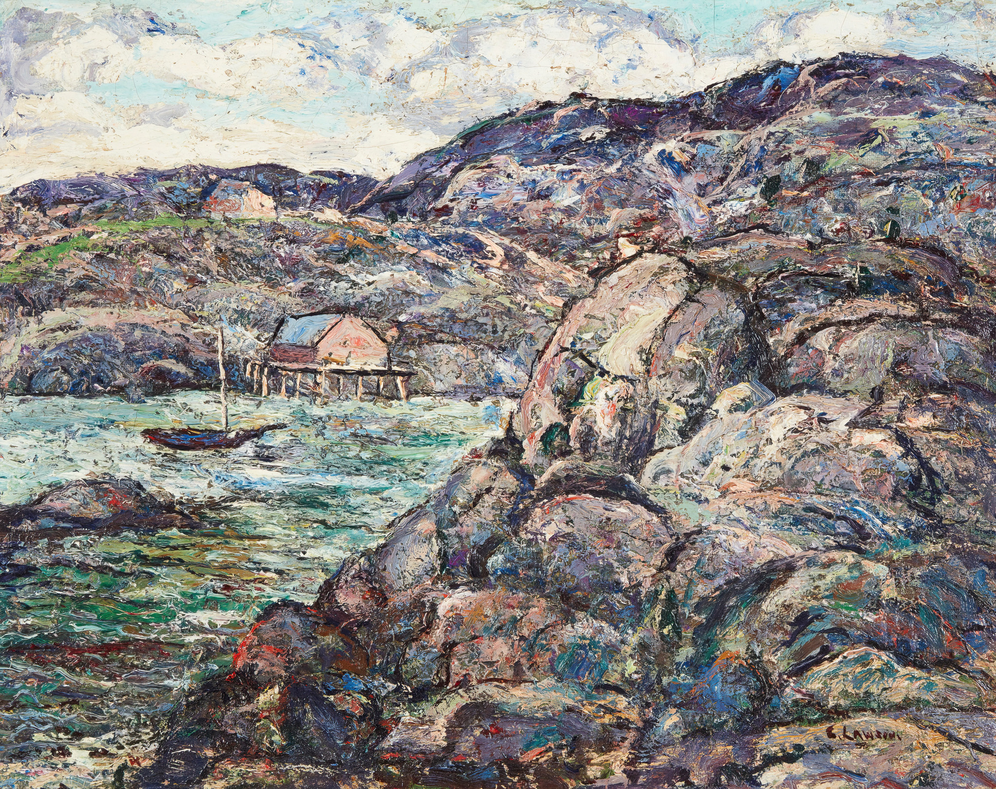 Rocky Coast, Nova Scotia 아트포스터 감성선물 로슨 - 상품 이미지
