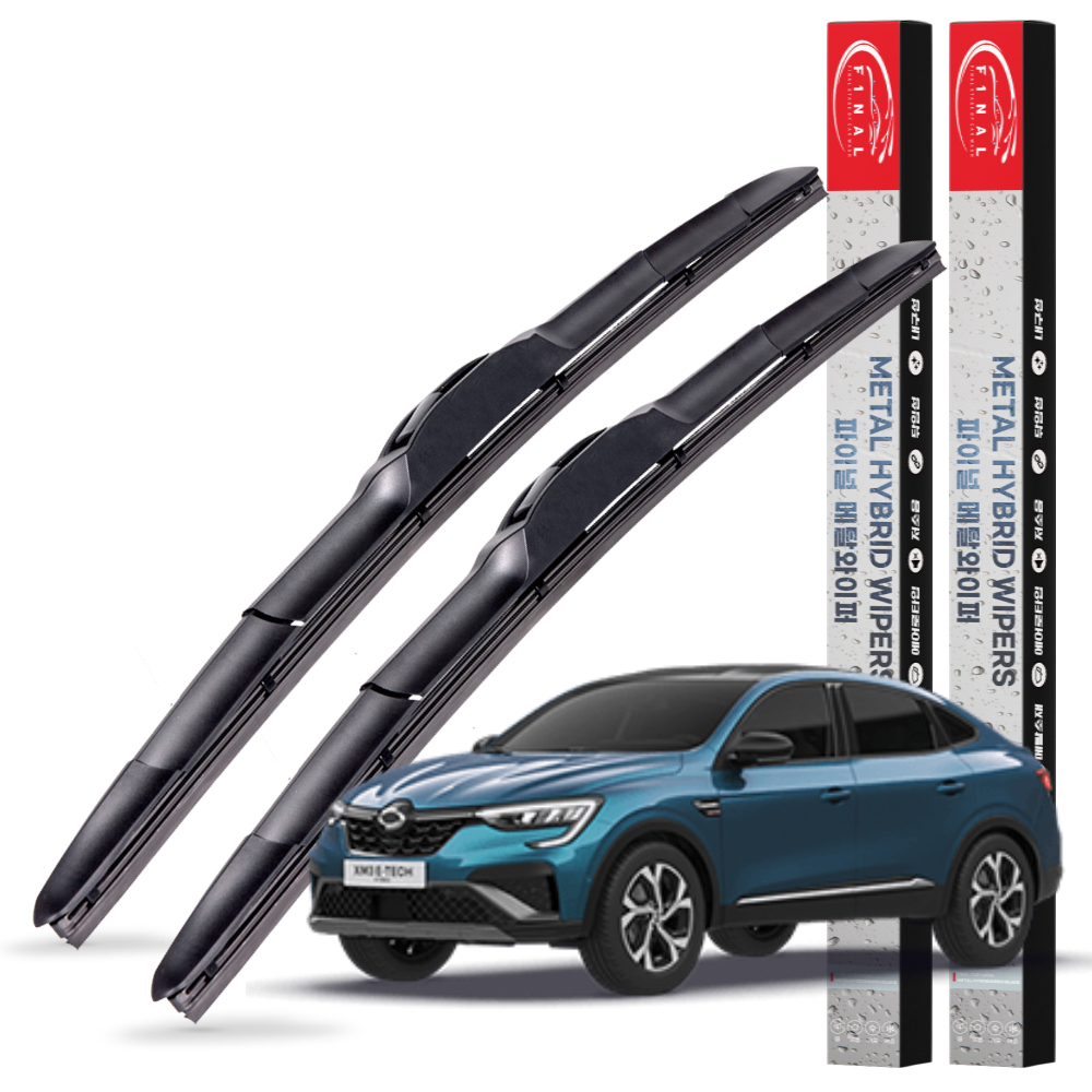 1+1 르노 XM3 전차종 메탈 하이브리드 와이퍼 윈도우브러쉬 3S 600+450mm - 메인 이미지