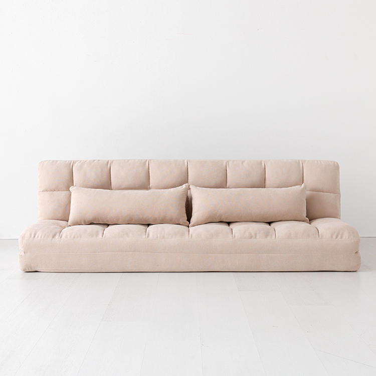 앰보 4인 좌식 소파베드 베이지 0465.8936