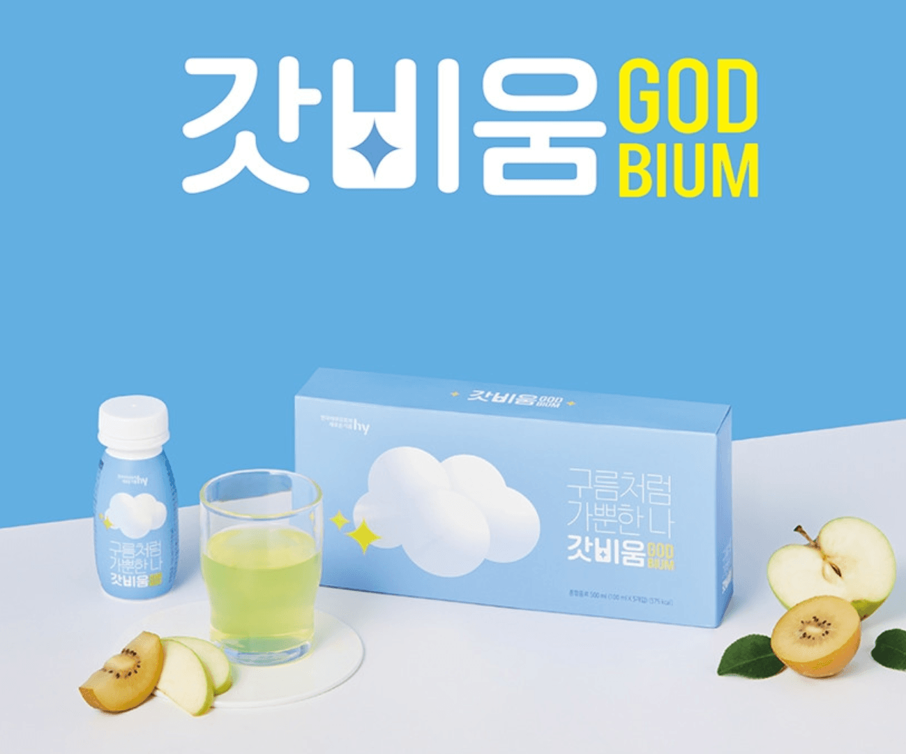 한국 야쿠르트 갓비움 맛있는 유산균 프리바이오틱스 오리지널 푸룬 5+1 세트 - 상세 이미지 2