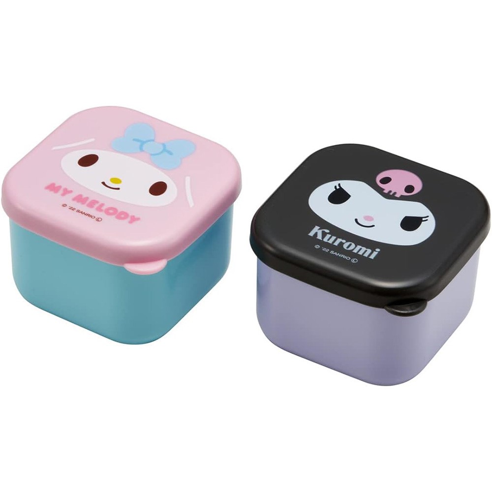 스케이터 산리오 미니 보존용기 밀폐용기 2개세트