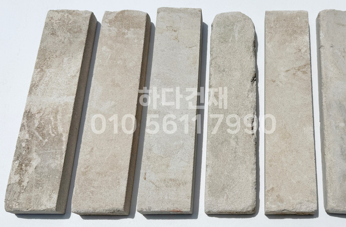 고벽돌타일 240x55x23T 백고벽돌타일 / 하다건재 파벽돌