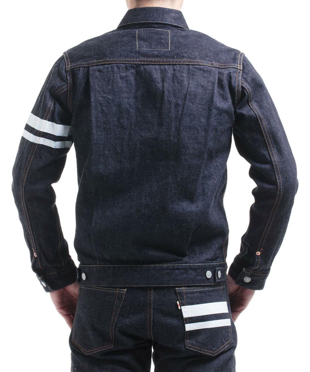모모타로진스 MOMOTARO JEANS 더블 포켓 데님 자켓 청자켓 2105SP - 상세 이미지 2