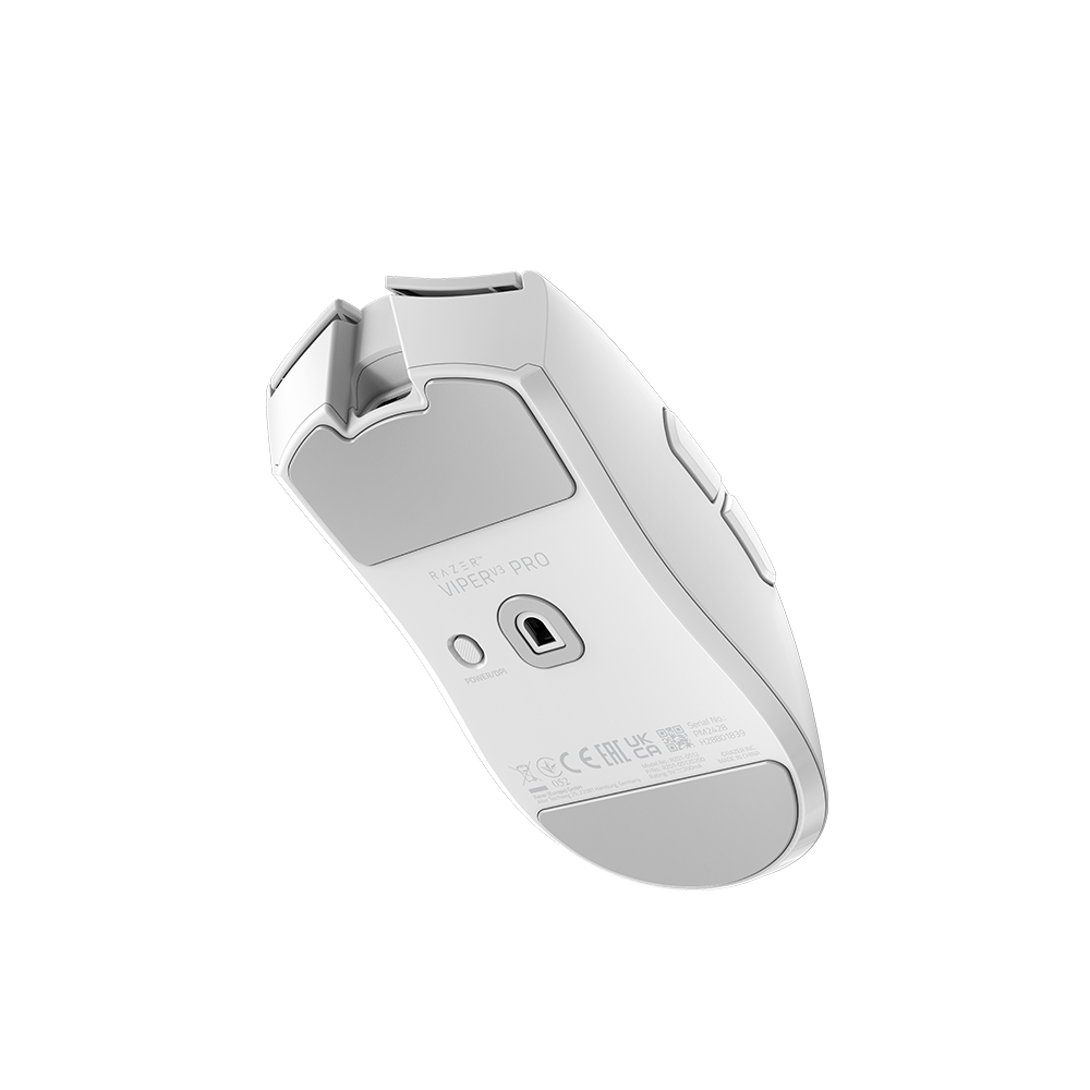 [레이저코리아] 레이저 Viper V3 Pro 유무선 게이밍 마우스 화이트 이미지 6