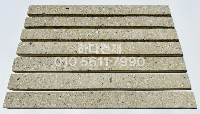 라일락 모노타일 슬림 500x40x18T 허니베이지 / 하다건재 와이드벽돌타일