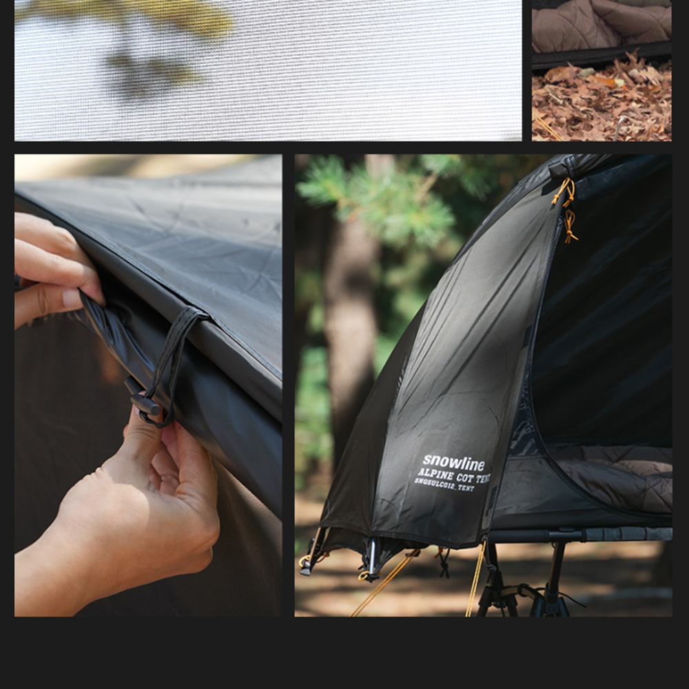 스노우라인 알파인 코트텐트 1인용 캠핑 백패킹 텐트
