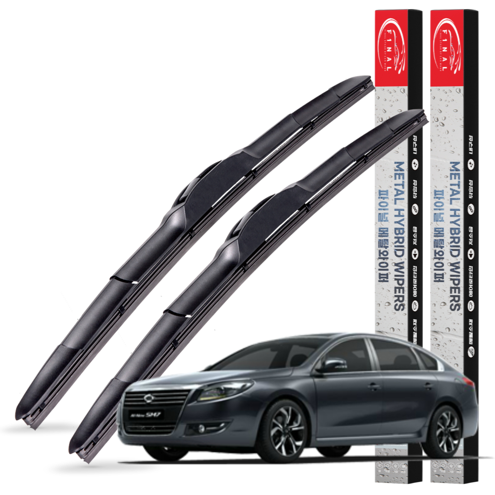 1+1 르노 SM7 전차종 메탈 하이브리드 와이퍼 윈도우브러쉬 3S 600+400mm - 상세 이미지 2