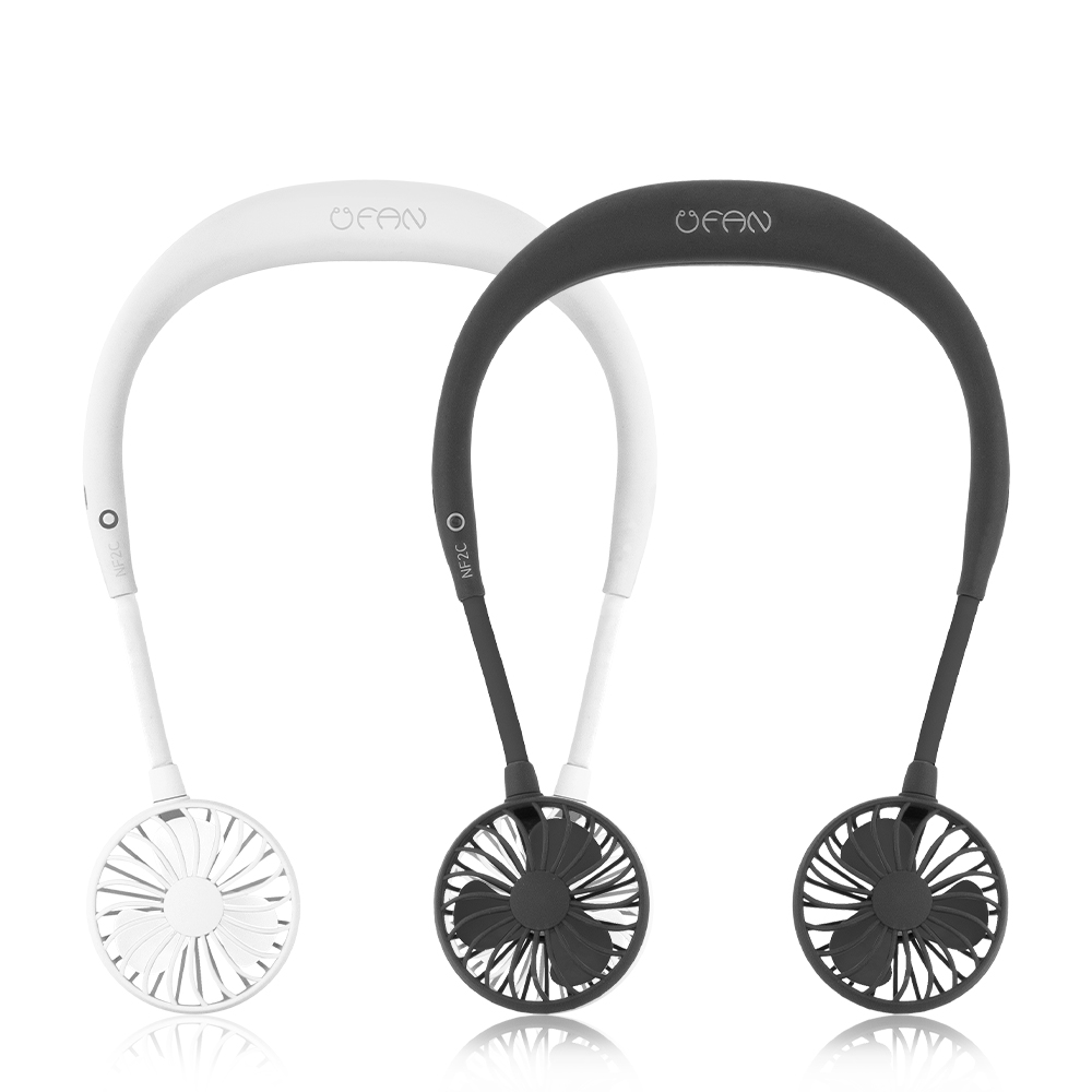 블루아이디 넥밴드 휴대용 목 선풍기 캠핑 등산 골프 C타입 USB 무선 BI-NF2 제품 이미지